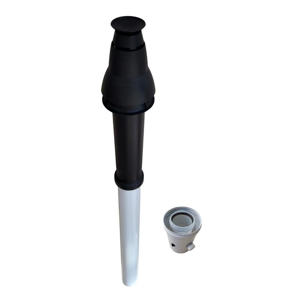 Remeha 100/150 Hermetik Dikey Baca Seti L 125 cm (Baca Şapkası dahil) 1