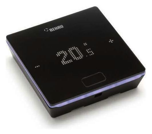Rehau NEA SMART 2.0 Kablolu HBB Siyah Oda Kumandası 1