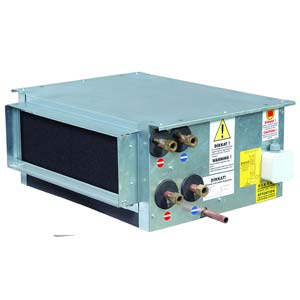 Aldağ AFC 55 4 Borulu Yüksek Statik Basınçlı Gizli Tavan Tipi Fancoil - Sol Bağlantılı 1