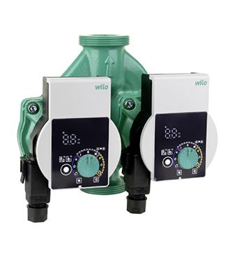 Wilo Yonos Pico-D 30/1-8 Islak Rotorlu Frekans Konvertörlü İkiz Sirkülasyon Pompası 1